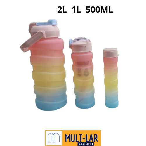 KIT 3 GARRAFAS POLICARBONATO A7777
