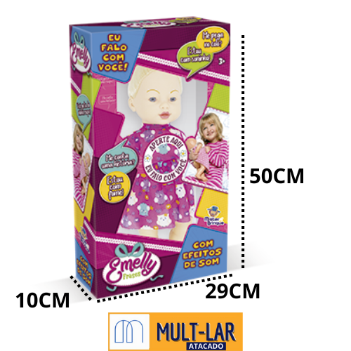 BONECA EMELLY FRASES 9900