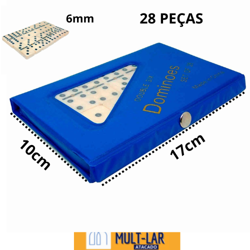 DOMINO OSSO 6MM IM42061