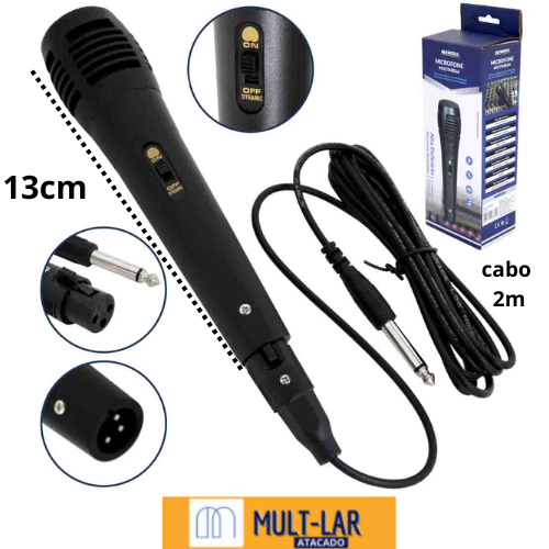 MICROFONE MULTIMIDIA C/ FIO AL56002