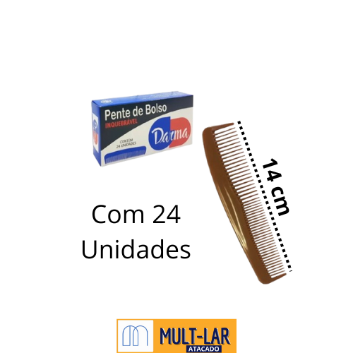 PENTE BOLSO PRETO CX C/24  238