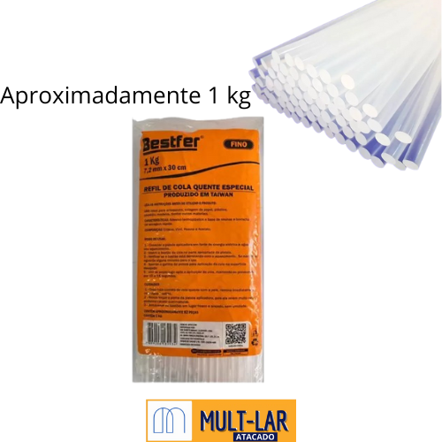REFIL COLA QUENTE FINO BFH1109 1KG