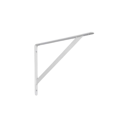 CANTONEIRA METALICA MAO FRANCESA BRANCA 25CM BFH1168
