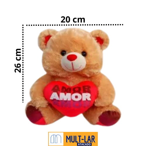 PELUCIA URSO 26CM FE7379