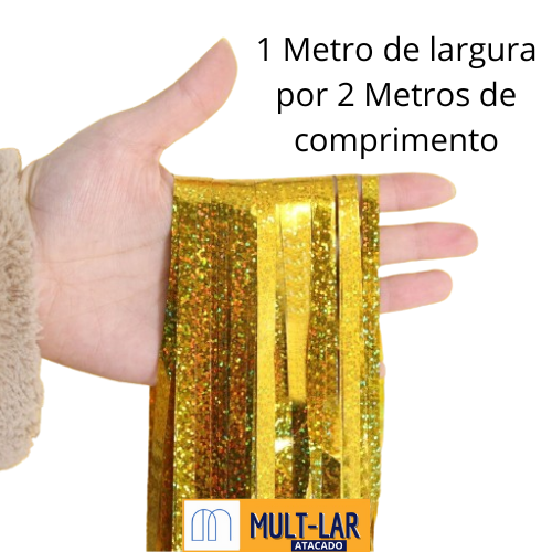 CORTINA METALIZADA 2X1MT MF-210