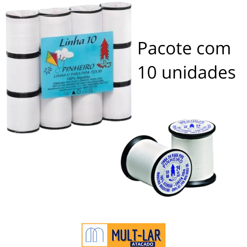 LINHA 10 80MT  PT C/ 10UND