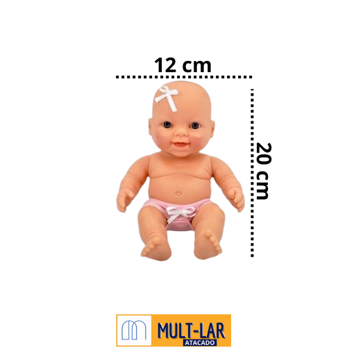 BONECA MIKETINHA BABY SOLAPA 668