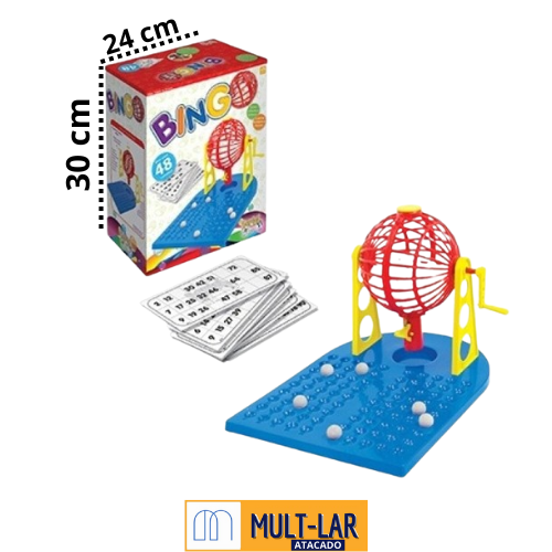 BINGO 48 CARTELAS 196