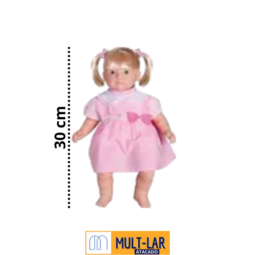 BONECA BEBE MIKETA SOLAPA M1300