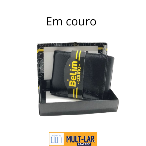 CARTEIRA MASCULINA LIDER COUROS /J*C