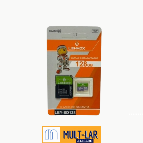 CARTAO DE MEMORIA 128GB LEHMOX LEY-SD128