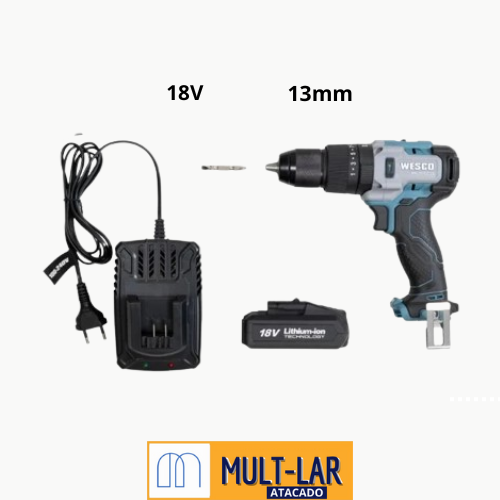 FURADEIRA/PARAFUSADEIRA 18V WS2419