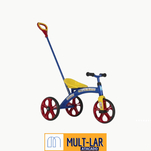 TRICICLO BABY DOG AZUL C/AM E VM