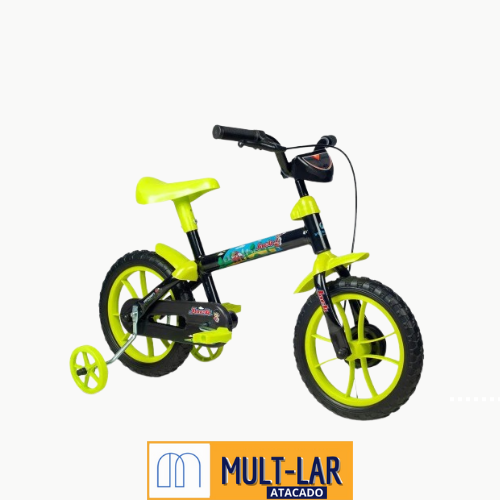 BICICLETA M JACK PTO C/AC LIMAO-ARO12