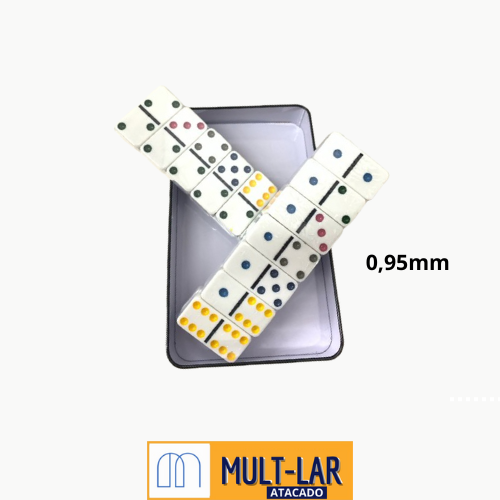 DOMINO ESTOJO LATA 0,95MM AX13722-A