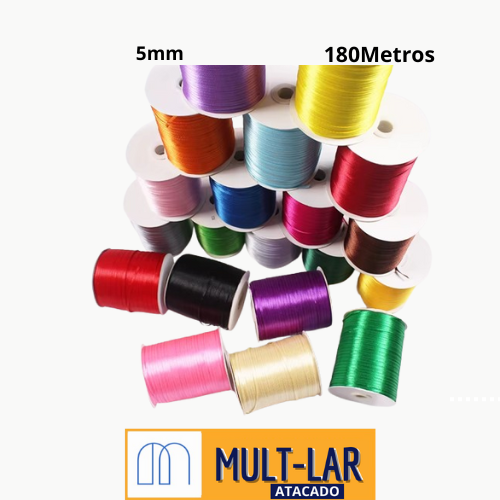 FITILHO COLOR 5MM C/180MT AX20285-A