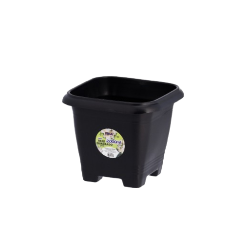 VASO QUAD. PRETO 2 LTS 1331