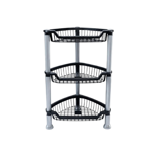 ORGANIZADOR MULTIUSO TRIANGULAR TRIPLO PRETO 831