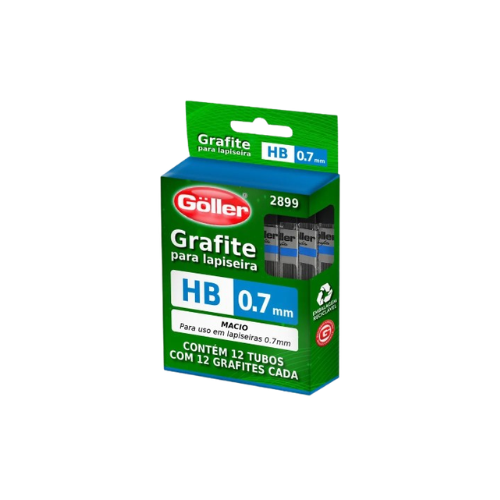 CJ GRAFITE PARA LAPISEIRA HB 0.7MM C/12 TB