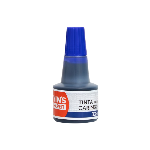 TINTA PARA ALMOFADA DE CARIMBO 30ML AZUL YP7454