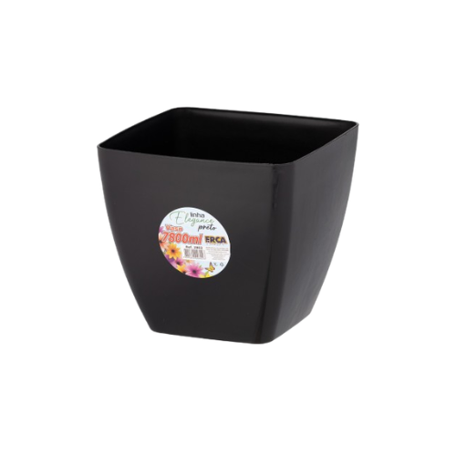 VASO ELEGANCE PRETO 7,800ML 2802