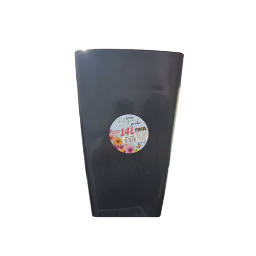 VASO ELEGANCE PRETO 14L 3065