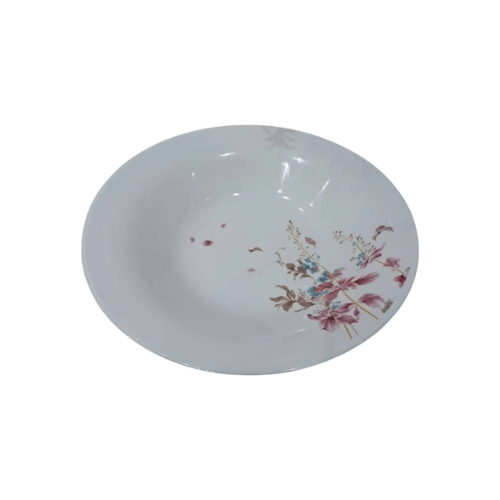 PRATO FUNDO DE VIDRO FLOERS BORD 21,5CM 16672