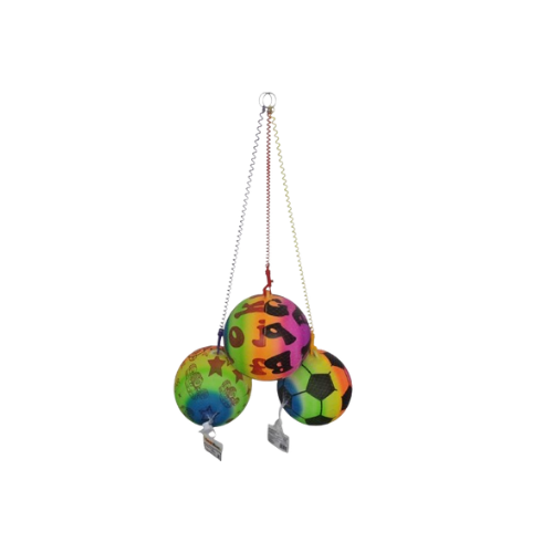BOLA FLUORECENTE COM MOLA GK1362X