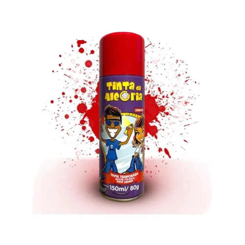 TINTA DA ALEGRIA 150ML VERMELHO