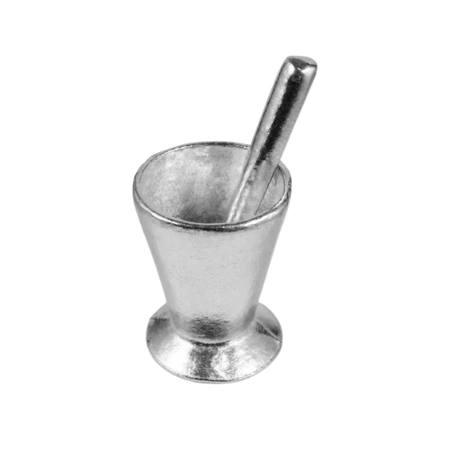 PILAO ALUMINEO COM SOCADOR PARA ALHO P. 0019