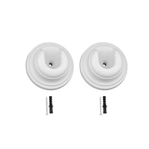 SUPORTE ROSETA 19MM BRANCO PAR