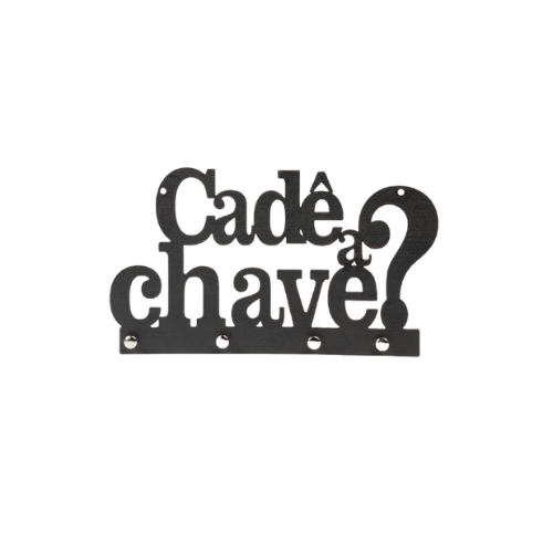 PORTA CHAVE DECOR 22X12 CM 302