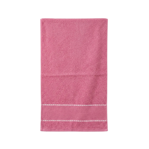 TOALHA SOCIAL PARA BORDAR CAROLINA ROSA 28X43CM