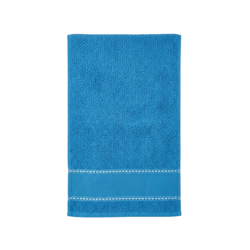 TOALHA SOCIAL PARA BORDAR CAROLINA AZUL 28X43CM