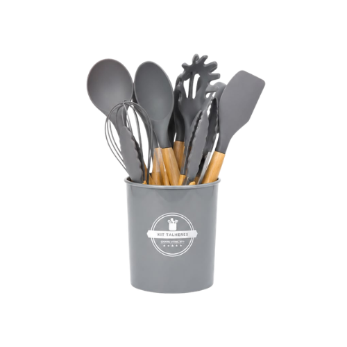 KIT UTENSILIOS SILICONE 12PÇS AIH1263