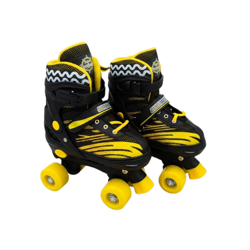 PATINS QUAD. AJUSTAVEL TAM. 34-37 1397M-PRETO
