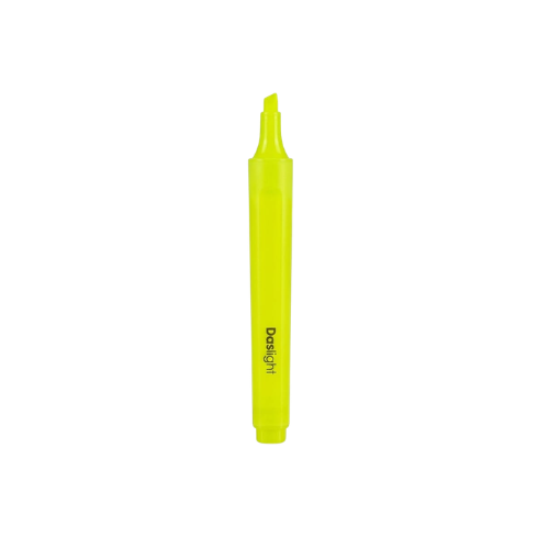 MARCA TEXTO DASHLINGT NEON AMARELO C/12 CA2201