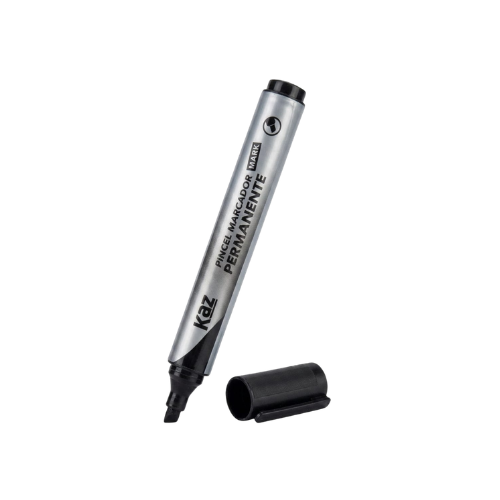 PINCEL MARCADOR PERMANENTE PRETO MARK KZ2047PT CX C/10 UND