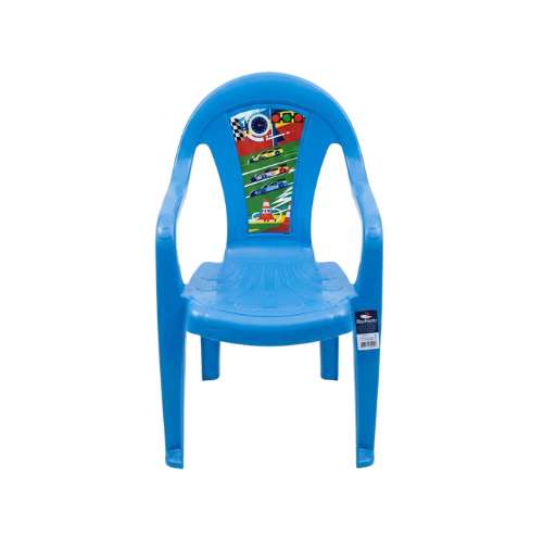 POLTRONA INFATIL STILE CARROS AZUL 2074