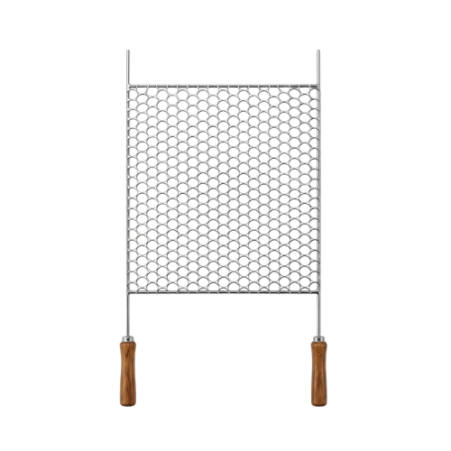 GRELHA MOEDA 40X50 CROMADO 1-121