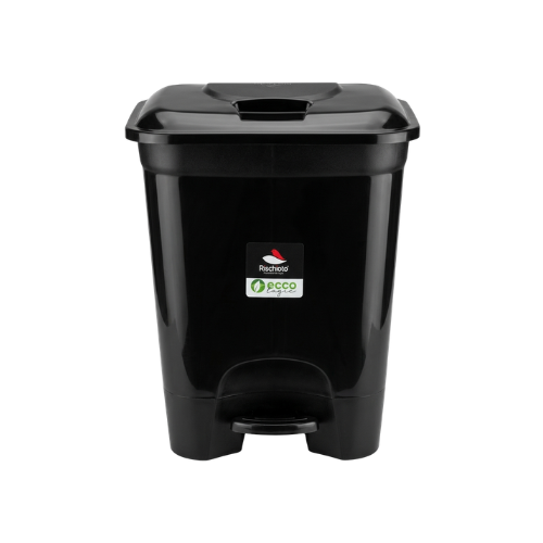 LIXEIRA QUADRADA ECOLOGIC C/PEDAL 14L 3042ECO