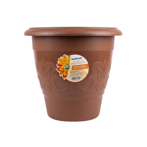 VASO REDONDO MEDIO TERRACOTA 25290