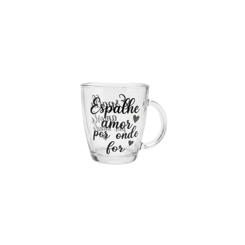 CANECA VIDRO 370ML 14625