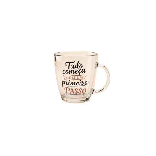 CANECA VIDRO 370ML 14624