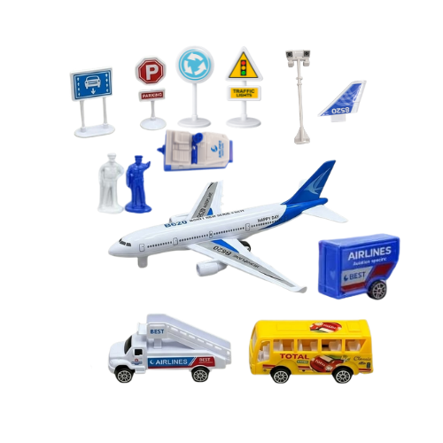 KIT AEROPORTO CITY TRAFFIC TOYS-24054