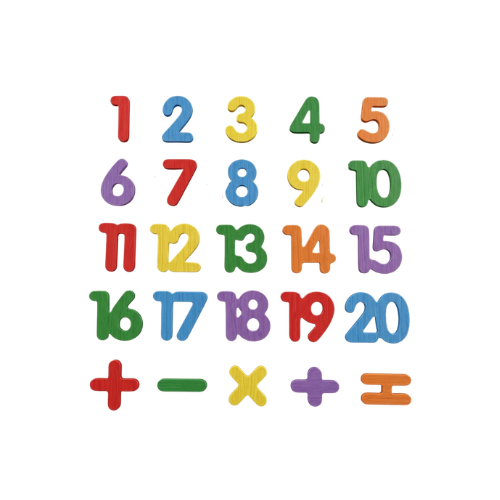JOGO DE NUMEROS 25PÇS 900