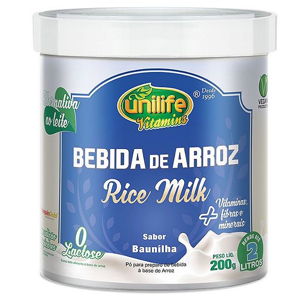 Bebida de Arroz - Rice Milk - 200 g