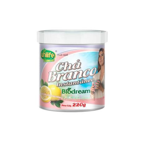 Chá Branco- Sabor Maracujá  - 220g