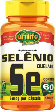 Selênio Quelato - 60 cápsulas