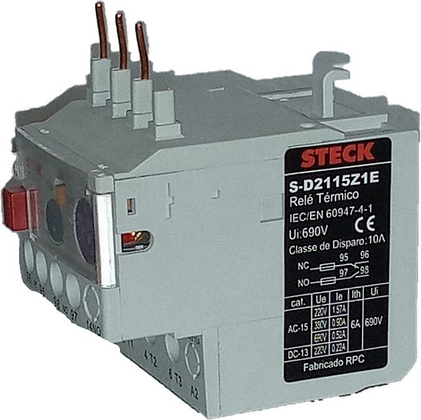 STECK SD2115Z1E – Relé de Sobrecarga Térmico SD2 Frame 11.5